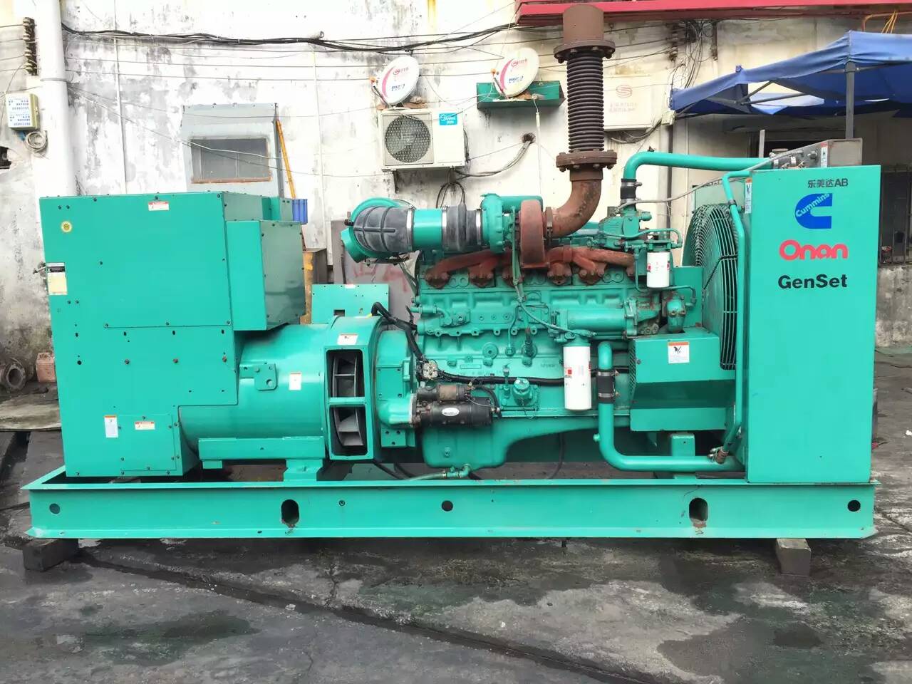 南澳租赁发电机-柴油发电机不正常冒烟的原因